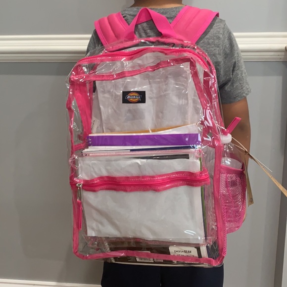 Dickies Clear Student Backpack, - Picture 5 of 16
